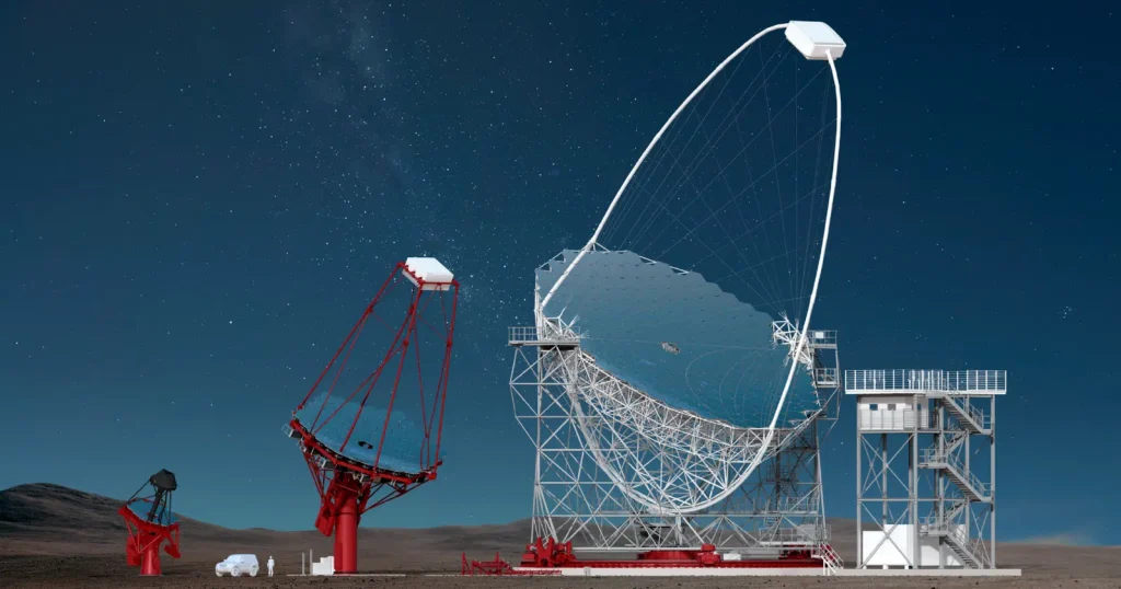 Les télescopes de CTAO